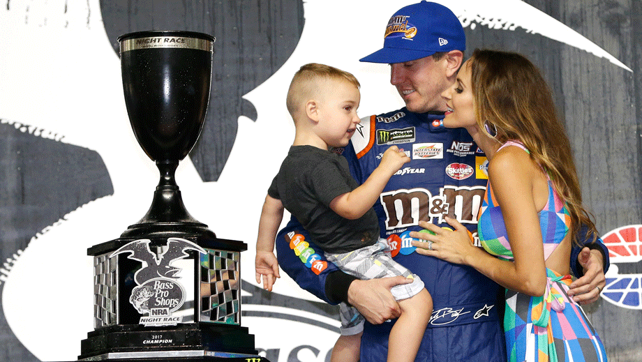 Kyle Busch sweeps Bristol races wife Samantha makes joke on Instagram