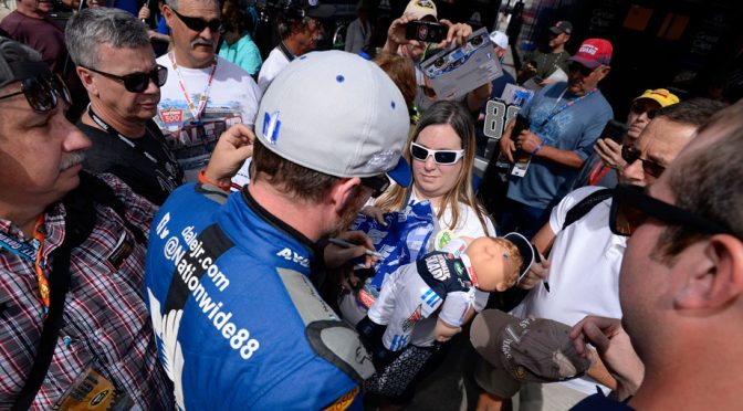 Junior endears himself to fans by being the real deal