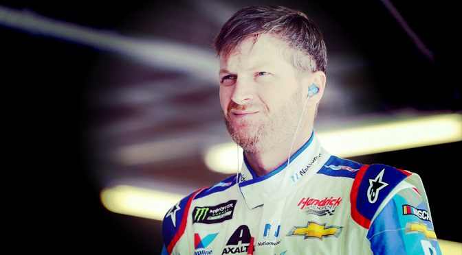 Featured Image for Did Dale Earnhardt Jr. time travel to pull off world’s greatest photobomb?