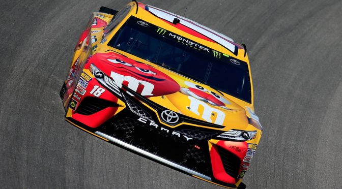 Featured Image for Kyle Busch, Martin Truex Jr. lead Kansas practices