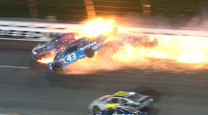 Team: Almirola suffered compression fracture, released from hospital