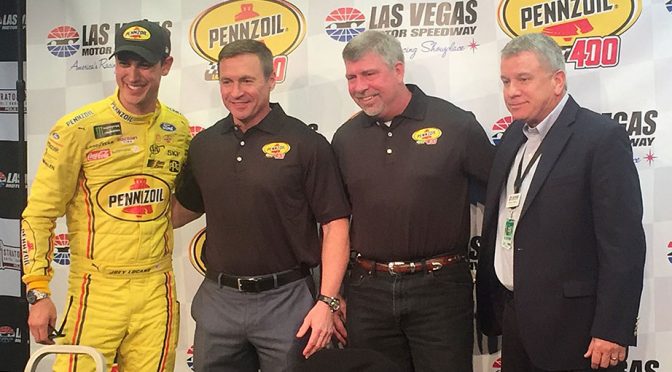 Pennzoil, Las Vegas track strike sponsorship deal