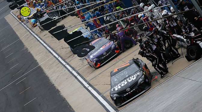 Truex on pit road penalty: 'We were going for it'