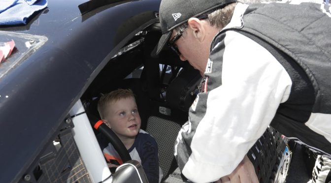 Featured Image for Harvick only takes 50 percent of Keelan’s ‘Dega advice, more tweets