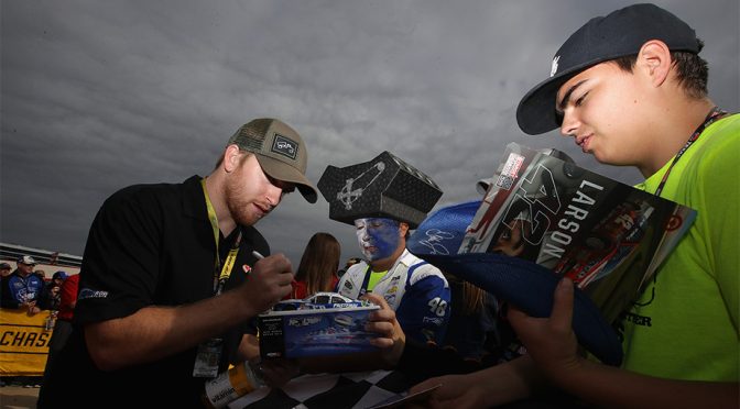 Buescher helps campers escape soggy grounds