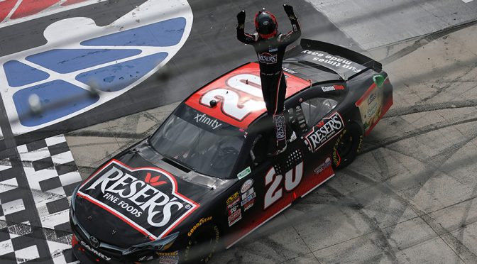 Jones captures Bristol win; Hemric earns Dash 4 Cash bonus
