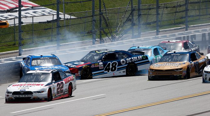 Two ‘Big Ones’ take out XFINITY favorites at Talladega