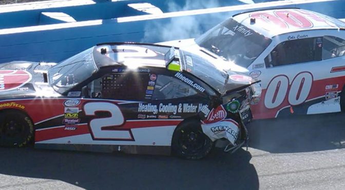 Featured Image for Custer, Dillon meet with NASCAR officials after Phoenix incident