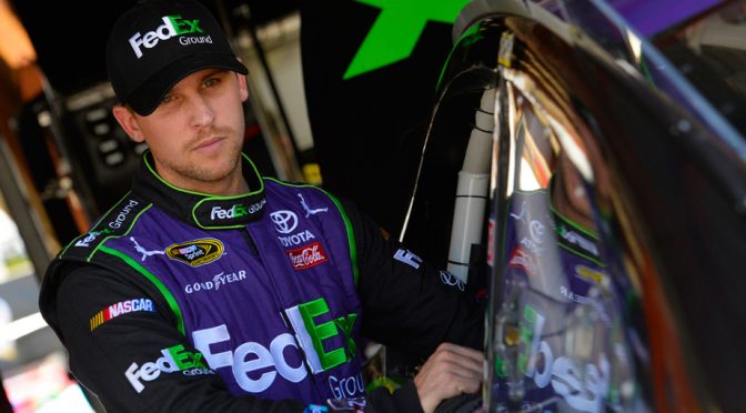 Featured Image for Denny Hamlin honors J.D. Gibbs on No. 11 Toyota