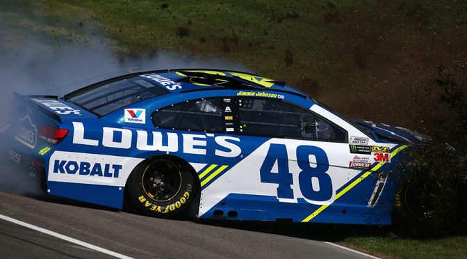Johnson sits out qualifying after accident at Auto Club