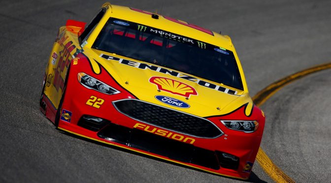 Joey Logano to start today's race at Richmond from the rear