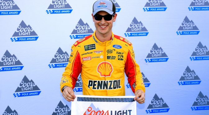 Joey Logano nabs Coors Light Pole at Phoenix