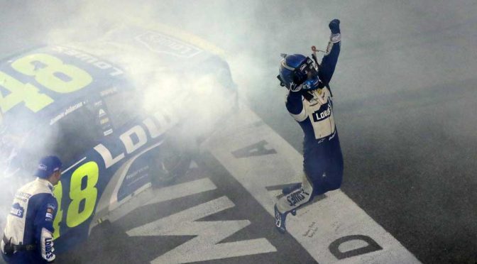 Featured image for Johnson wins NMPA Richard Petty Driver of the Year