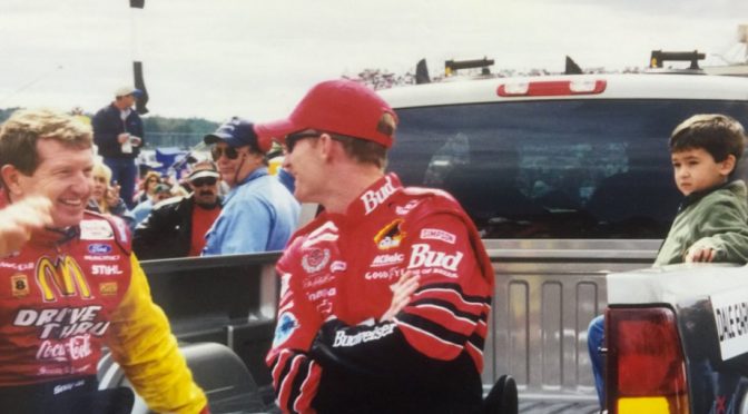 Featured image for Junior annoys in zen room, Bowyer can't sleep, more tweets