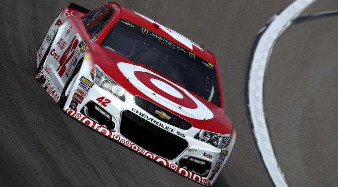 Larson leaps atop first practice at Auto Club - Official Site Of NASCAR