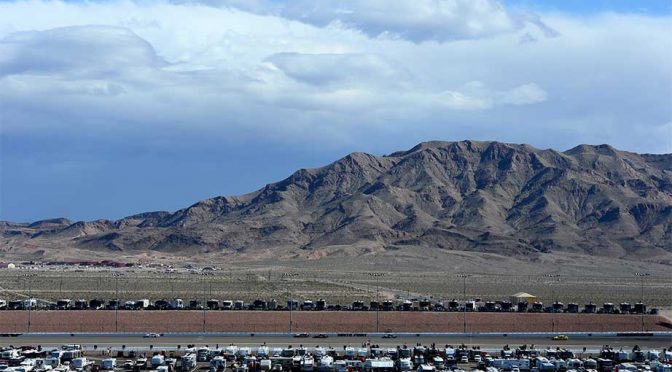 Stage lengths for Las Vegas weekend