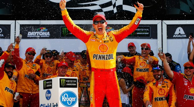 Featured Image for Logano nabs victory in 'The Clash' after wild final lap