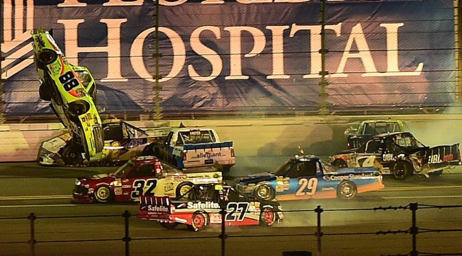Featured Image for Crafton on final wreck: ‘That was just last-lap Daytona’