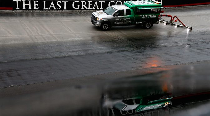 Qualifying canceled, practices tweaked due to wet weather