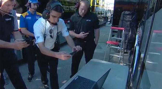 Teams get unique chance to practice pit-road speeds