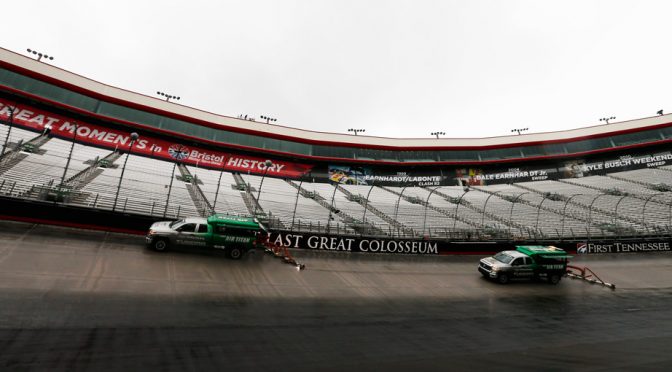 XFINITY race returns to green after rain-related red flag