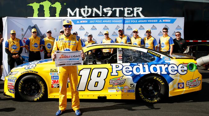 Featured Image for Kyle Busch shows speed with Coors Light Pole at Dover
