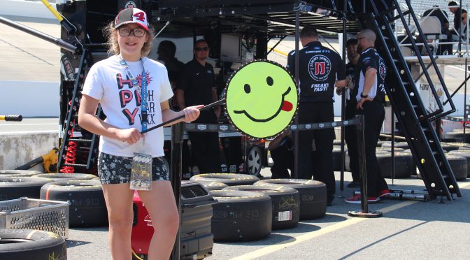 Featured Image for Jenna Dumanski: Huge Kevin Harvick fan, hero at home