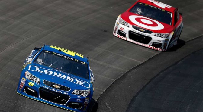 Featured Image for Larson laments runner-up finish, this time to ‘lucky’ Jimmie Johnson
