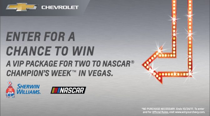 SPONSORED: Chevrolet, Sherwin-Williams offer fan-centered sweepstakes