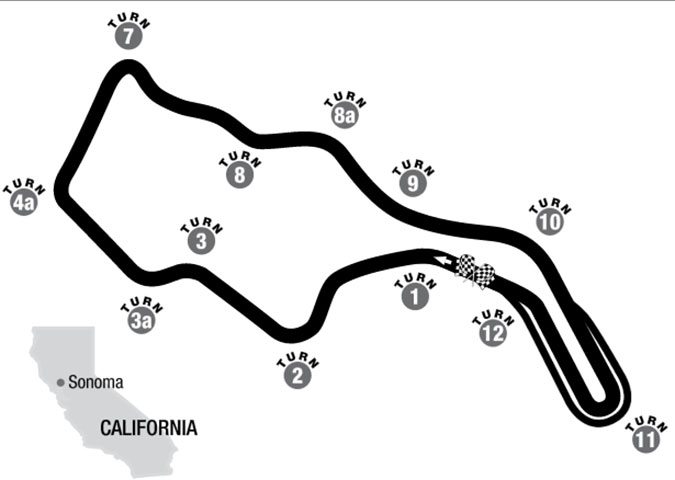 Sonoma Raceway: Layout, length, facts about the track and more