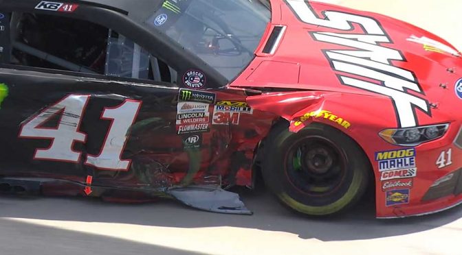 Kurt Busch, Brad Keselowski can’t recover from early wreck