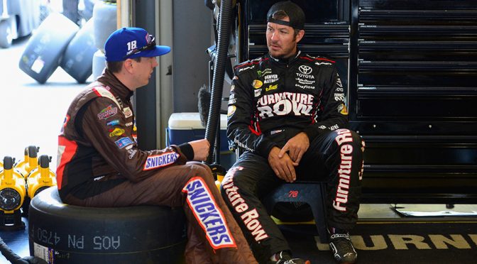 Featured Image for Looking for speed to gain on Truex and Larson, Busch ‘done with theories’