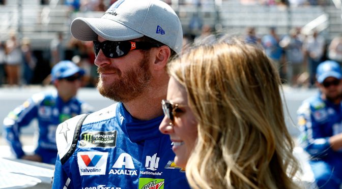 Featured image for Dale Earnhardt Jr. overwhelmed with joy about baby news