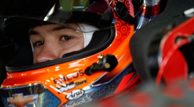 Featured image for Larson leaps to fastest lap in first New Hampshire practice