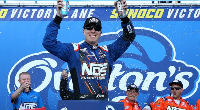 Featured Image for Busch claims third XFINITY Series win of season in New Hampshire
