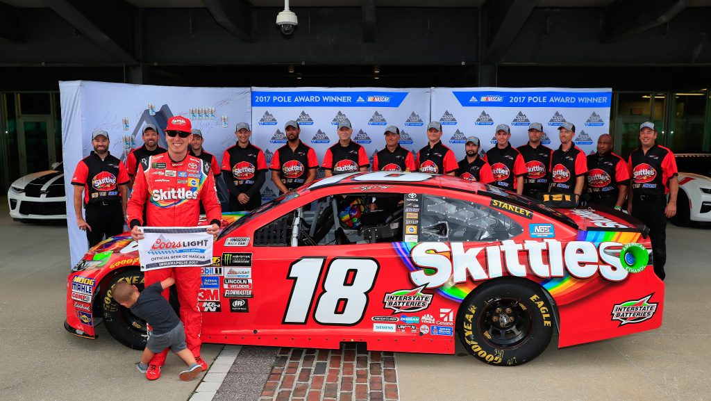 Two-time defending winner Kyle Busch nabs Indy Coors Light ...