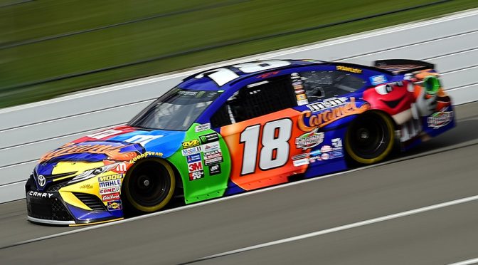 Featured Image for Matt Kenseth, Kyle Busch lead pair of Pocono practices
