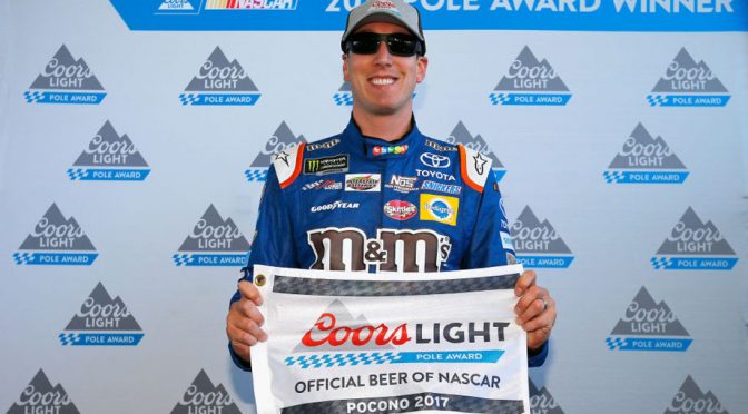 Featured Image for Kyle Busch wins Coors Light Pole at Pocono