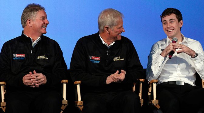 Featured image for Blaney focused on winning No. 100 for Wood Brothers