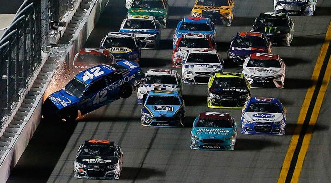 Featured Image for Late-race calamity, red flag cap a night of intensity at Daytona