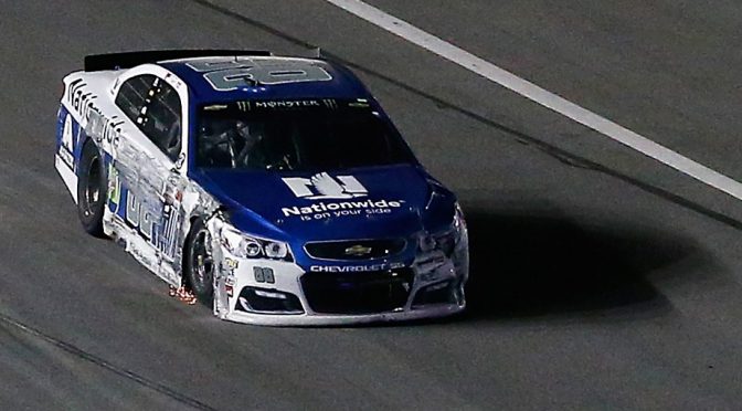 Featured image for Dale Jr.’s highly anticipated run at Daytona comes to premature end