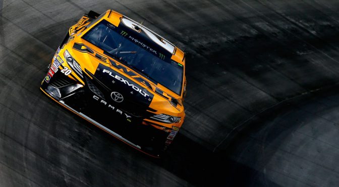 Matt Kenseth and Kyle Busch win stages in Bristol