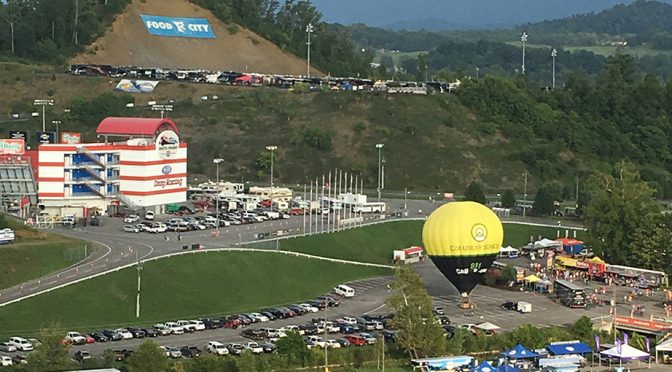 Tab Boyd details spotter’s role at Bristol from high above in a hot air balloon