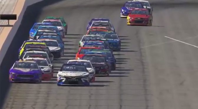 Featured image for Novak survives late restarts, hangs on for Indy win in NASCAR PEAK Antifreeze Series