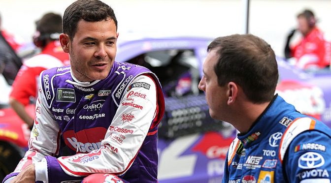 Kyle Busch and Kyle Larson at Bristol: a moment for mutual respect