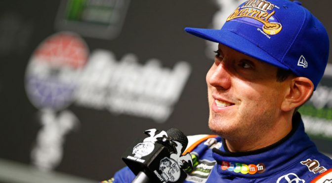 Featured image for Kyle Busch literally stands up for his fans on morning after sweep
