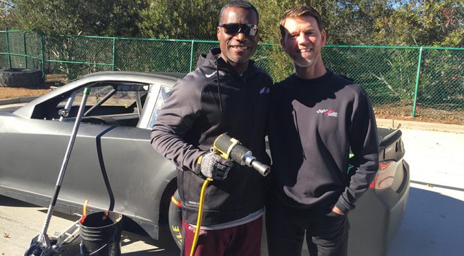 Fit Row: Galloway learns new kind of speed in pit road practice