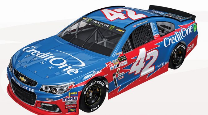 Kyle Larson’s No. 42 will honor Kyle Petty at Darlington
