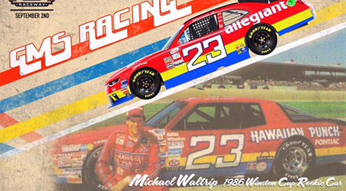Featured image for Quite a punch: GMS Racing to honor Michael Waltrip at Darlington