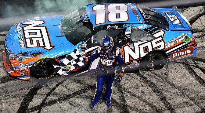 Featured image for Kyle Busch goes 2-for-2 in Bristol, rallies with XFINITY victory